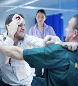 Se protéger en cas d’agression soignant libéral Confrontation symbolique entre soignant·e et patient — prévention des agressions en milieu libéral