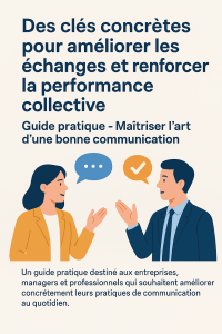 Deux professionnels échangent avec bienveillance, illustrant les piliers d’une communication efficace en entreprise.