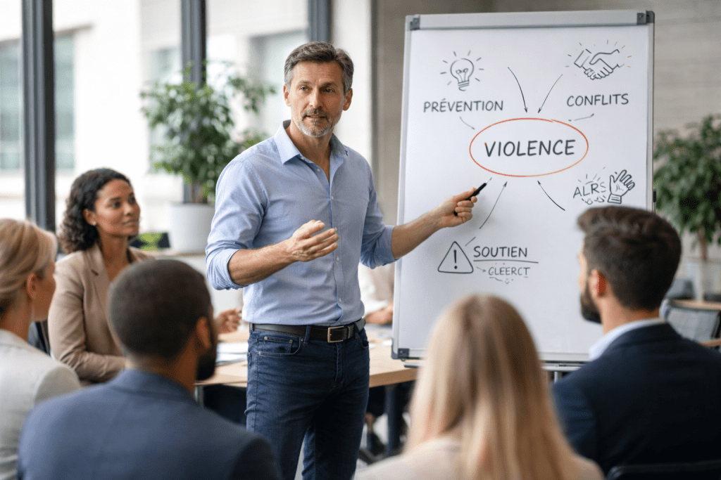 Formation à la prévention des violences physiques en entreprise