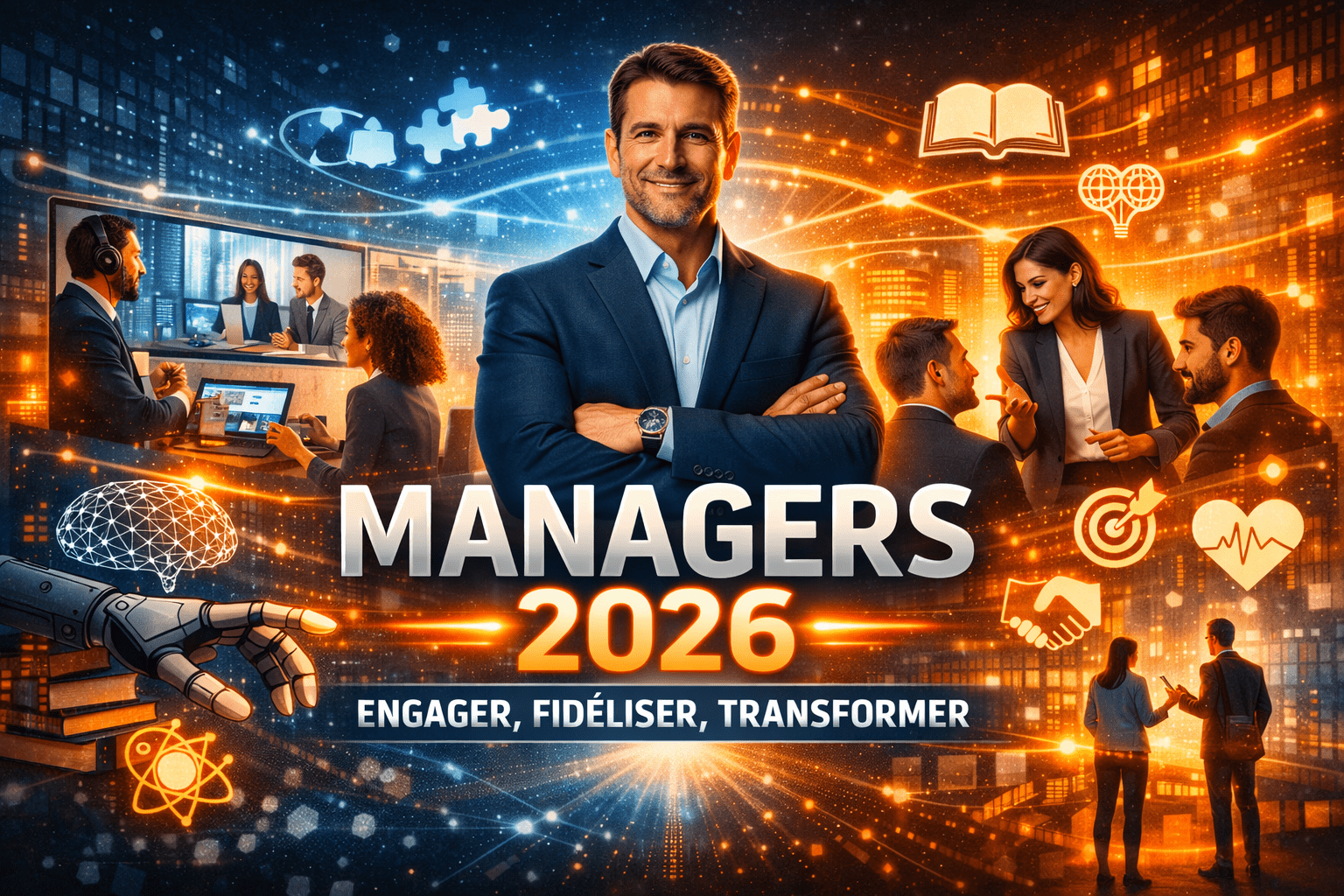 Managers 2026 : compétences indispensables pour engager, fidéliser et transformer